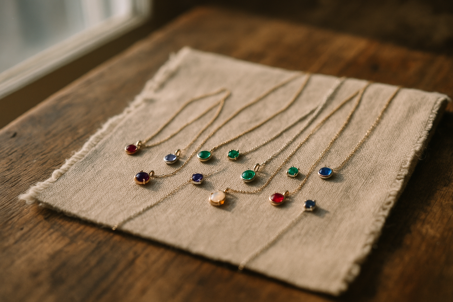 Birthstone Necklaces People Are Choosing This Season