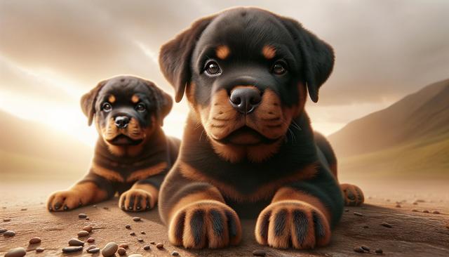 Rottweiler Puppies: A Loyal and Intelligent Companion from the Start