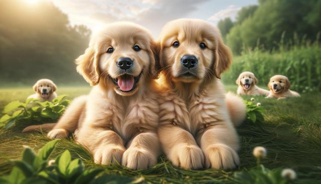 Golden Retriever Puppies: A Loyal Companion from the Start