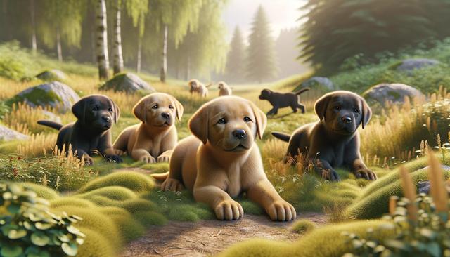 Labrador Retriever Puppies: A Loyal and Loving Companion from the Start